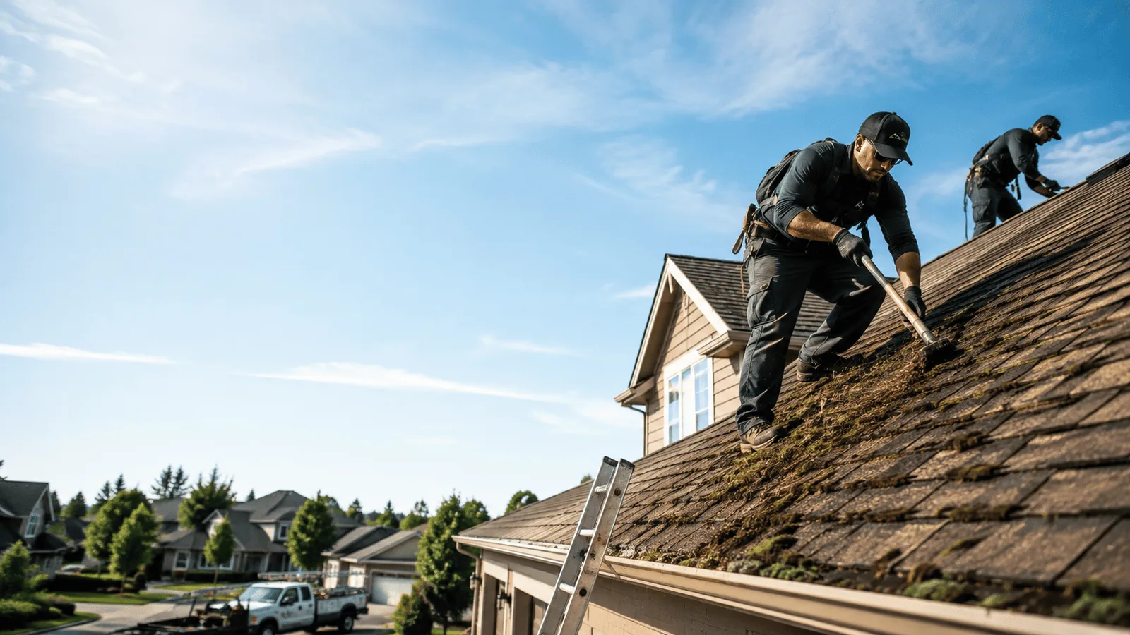 Roof Moss Removal in Hingham, WI near me